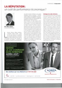 La réputation : un outil de performance économique ?