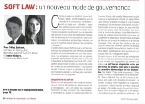 Code de conduite : quel est le poids de la soft law ?